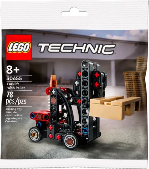 JUGUETE LEGO FORKLIFT WITH PALLET SURTIDO