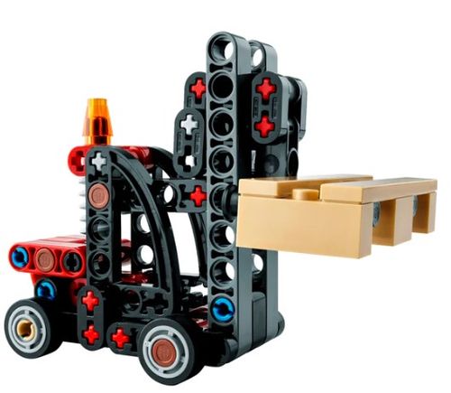 JUGUETE LEGO FORKLIFT WITH PALLET SURTIDO