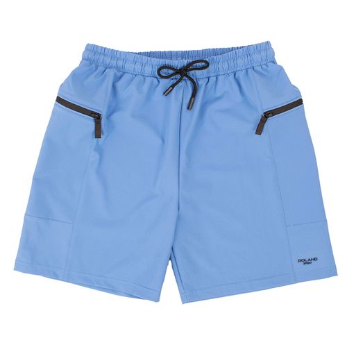 BERMUDA DEPORTIVA BOLSILLOS AZUL