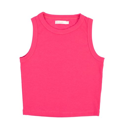 TOP TIRAS JERSEY FUCSIA