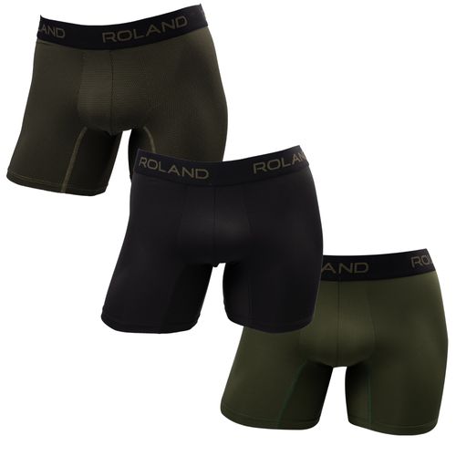 BOXER PIERNA MEDIA MICROFIBRA VERDE