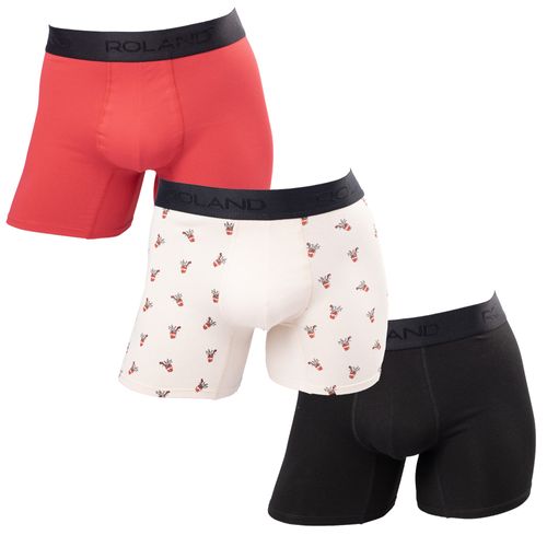 BOXER ELASTICO VISTO PIERNA MEDIA MODA BEIGE