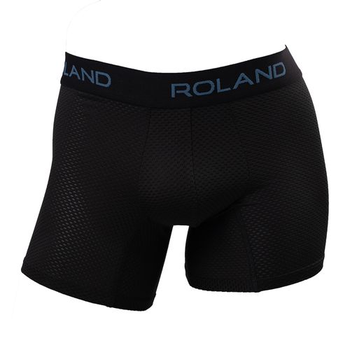 BOXER PIERNA MEDIA MICROFIBRA NEGRO