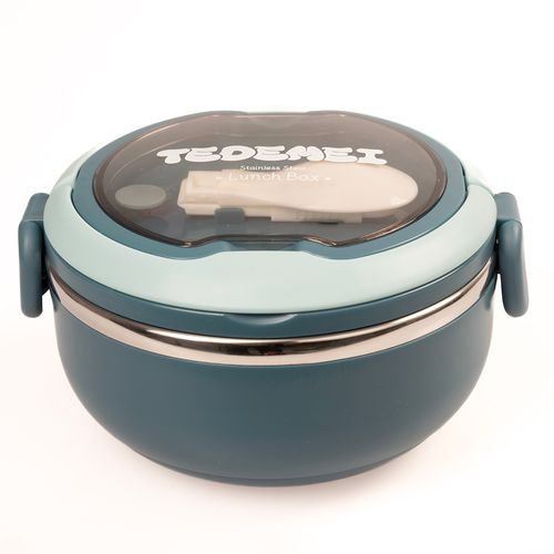 LONCHERA CUCHARA ACERO INOX 700ML SURTIDO PACKX1