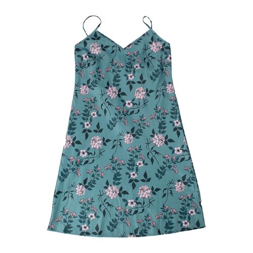 PIJAMA SEDA VESTIDO VERDE