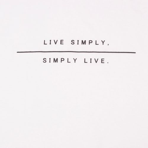 CAMISETA SIMPLY LIVE JERSEY CRUDO