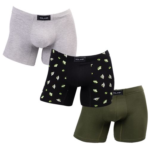SET DE BOXER ELASTICO RECUBIERTO NEGRO