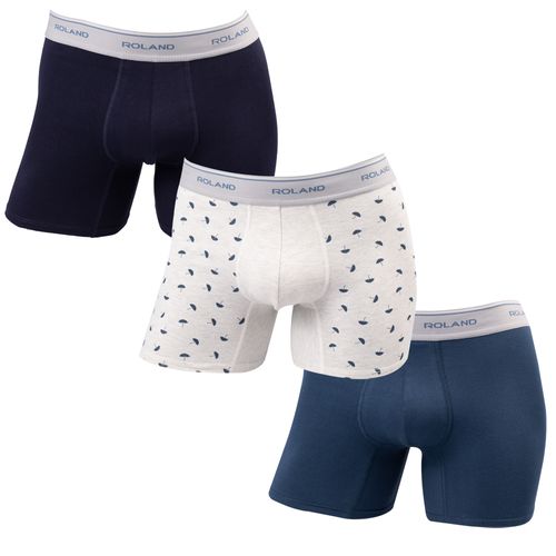 SET DE BOXER  ELASTICO VISTO PIERNA MEDIA CRUDO
