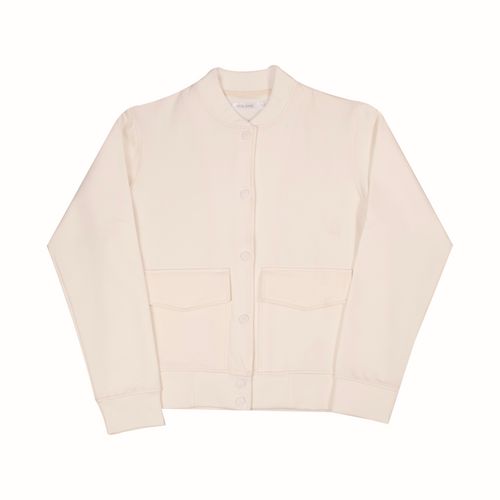 CHAQUETA BOLSILLOS NYLON CRUDO