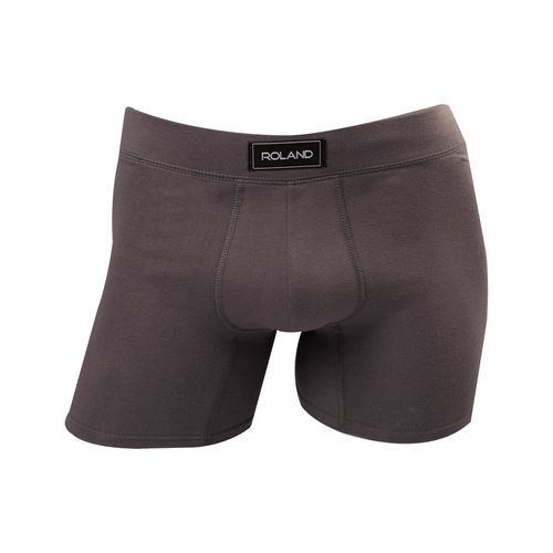 SET DE BOXER  ELASTICO RECUBIERTO PIERNA MEDIA GRIS
