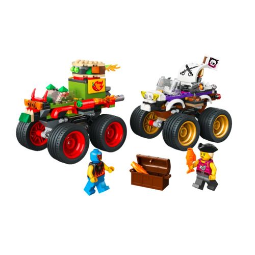 JUGUETE LEGO CARRERA DE CAMIONES MONSTRUO
