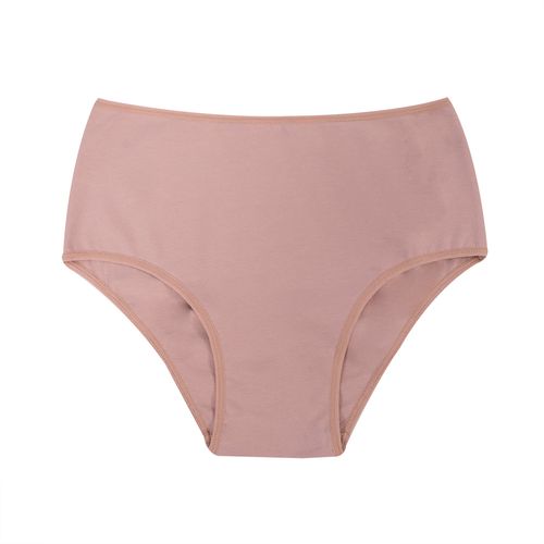 PANTY MEDIO SESGO ALTO PALO ROSA PACK x1