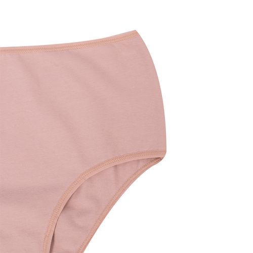 PANTY MEDIO SESGO ALTO PALO ROSA PACK x1