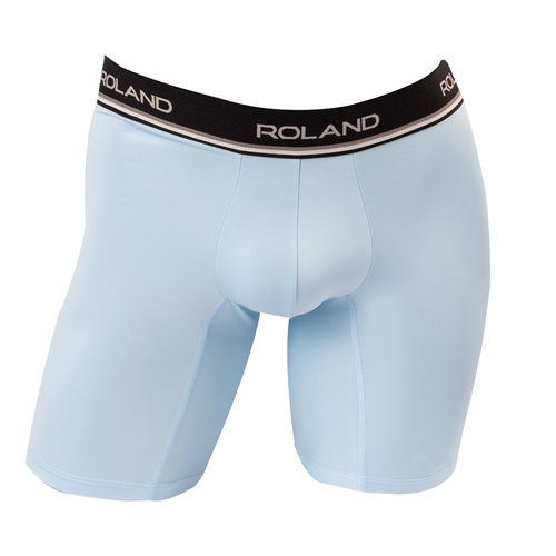 BOXER MICROFIBRA ELASTICO VISTO PIERNA LARGA NEGRO,BLANCO