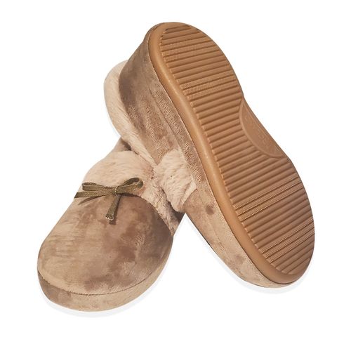 PANTUFLA POLAR OLIVA