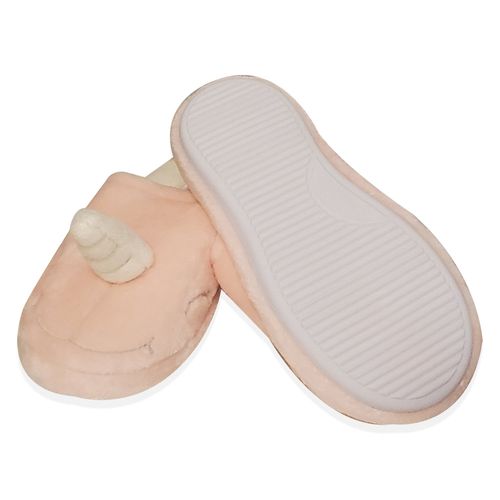 PANTUFLA SENCILLA ZAPATITO FELPA MAUVE