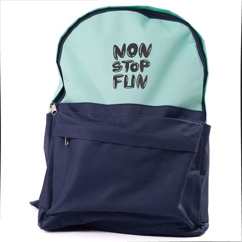 MOCHILA CIERRE AZUL