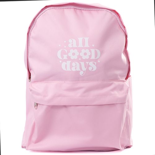 MOCHILA CIERRE ROSA