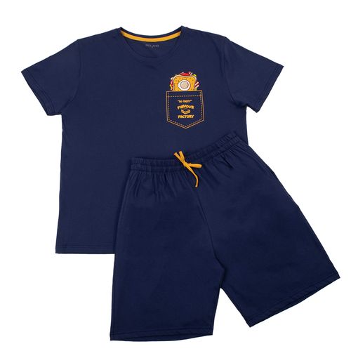PIJAMA BREAKFAST AZUL
