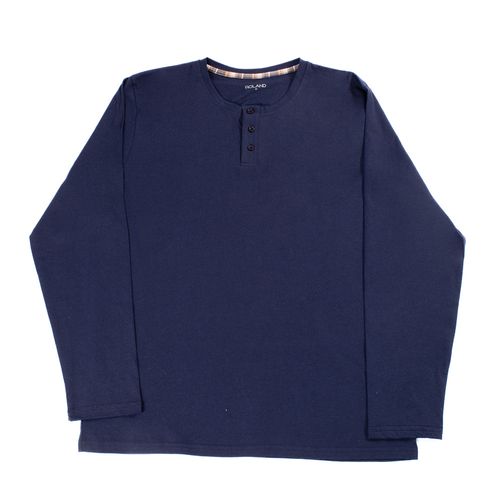 PIJAMA LLANA AZUL