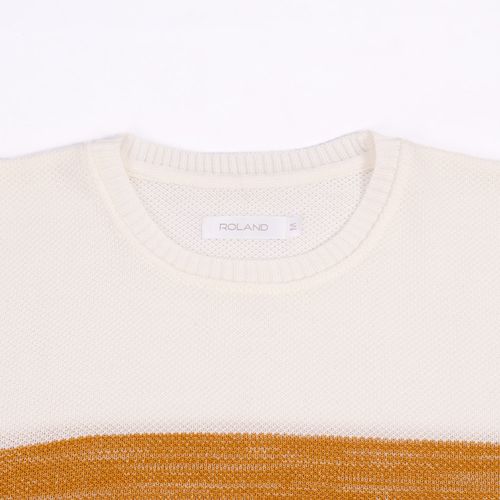 SWEATER RAYAS CRUDO