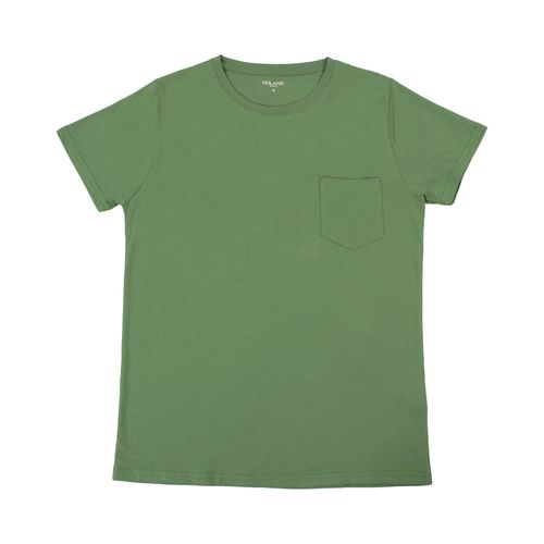 CAMISETA BOLSILLO VERDE