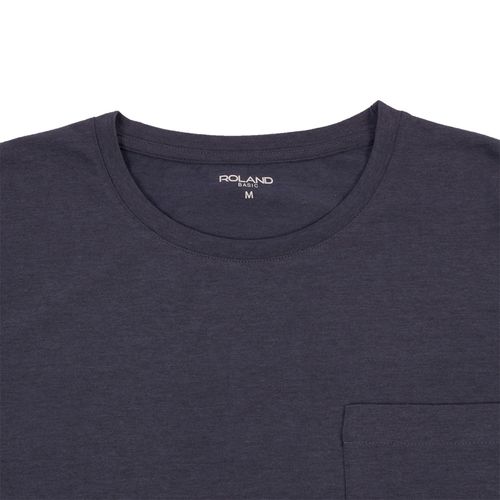 CAMISETA BOLSILLO AZUL