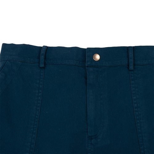 FALDA PLIEGUES AZUL