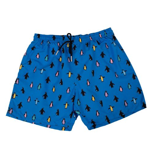 BERMUDA PINGÜINOS AZUL