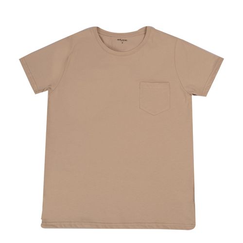 CAMISETA BOLSILLO BEIGE