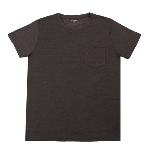 CAMISETA BOLSILLO GRIS