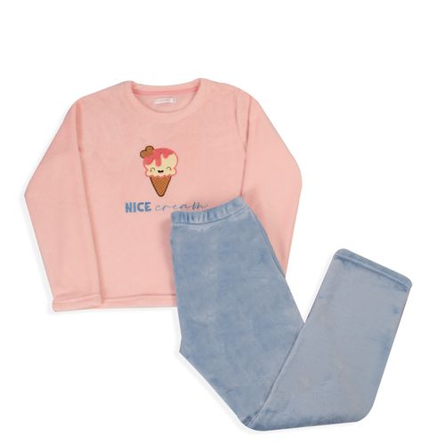 PIJAMA ICE CREAM POLAR ROSA