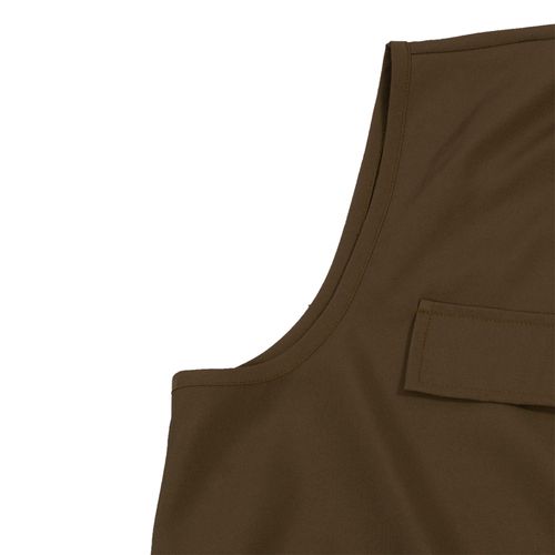 CHALECO TRES CUARTOS VERDE MILITAR