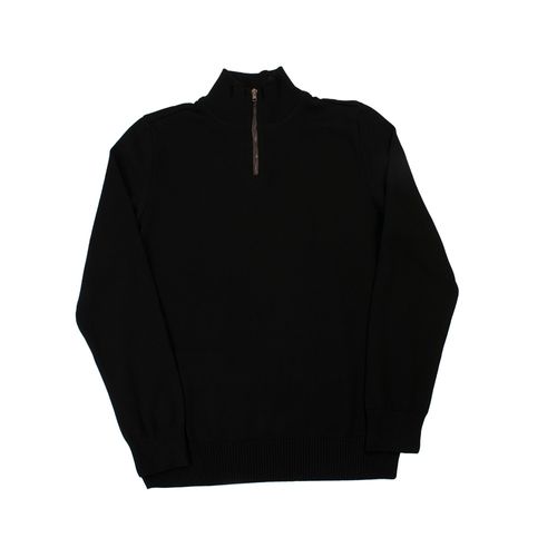 SWEATER CIERRE NEGRO
