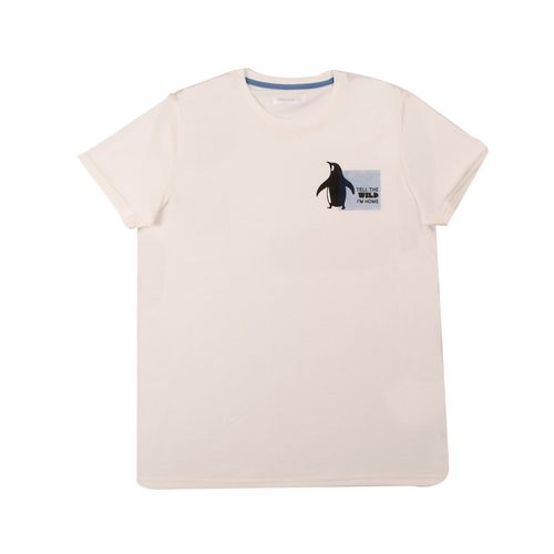 CAMISETA PINGÜINO CRUDO