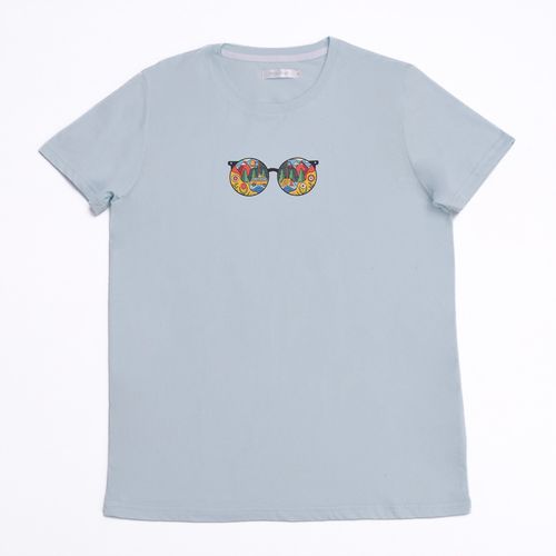CAMISETA SENDERO CELESTE