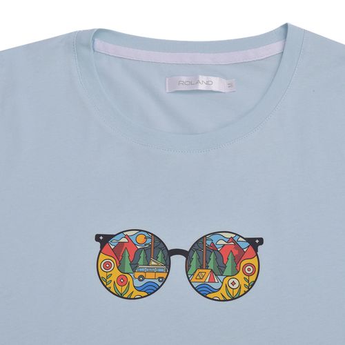 CAMISETA SENDERO CELESTE