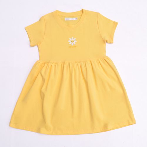 VESTIDO FLOR AMARILLO
