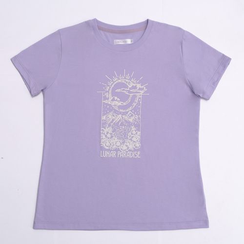 CAMISETA LUNA LILA