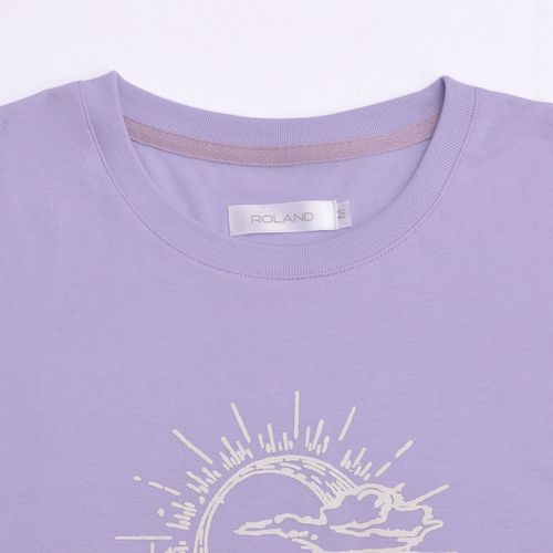 CAMISETA LUNA LILA