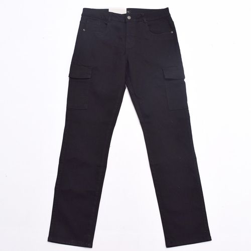 PANTALÓN CARGO NEGRO