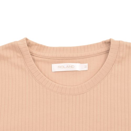 CAMISETA CUELLO REDONDO HABANO