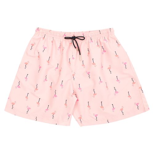 BERMUDA NAILON ROSADO