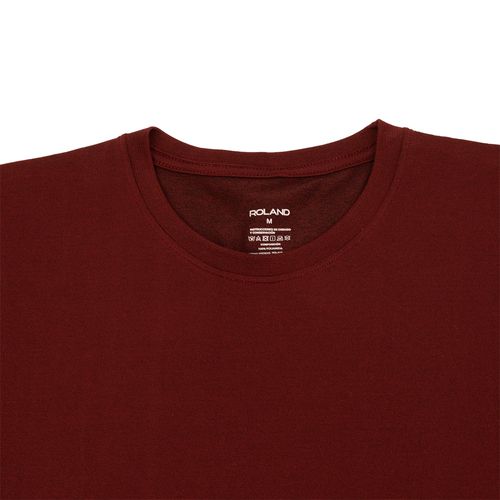 CAMISETA LLANA VINO