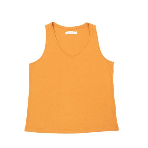 TOP CUELLO V CAFÉ