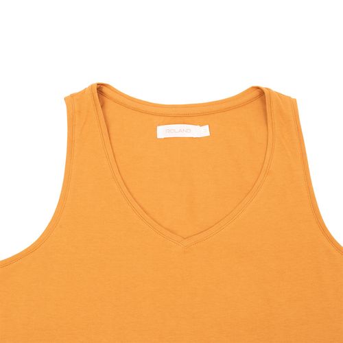 TOP CUELLO V CAFÉ