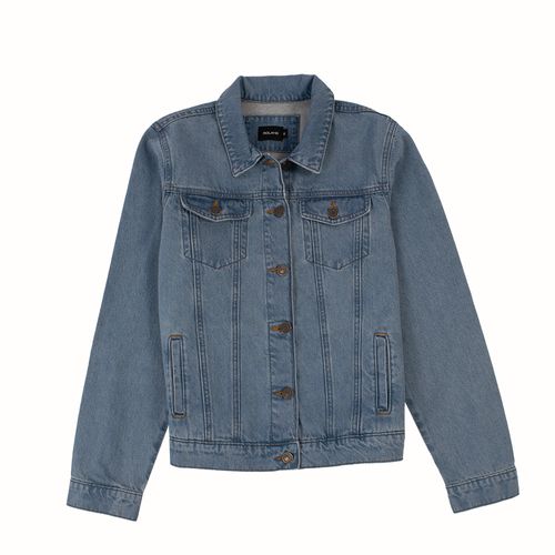 CHAQUETA DENIM AZUL CLARO
