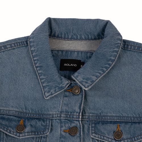 CHAQUETA DENIM AZUL CLARO