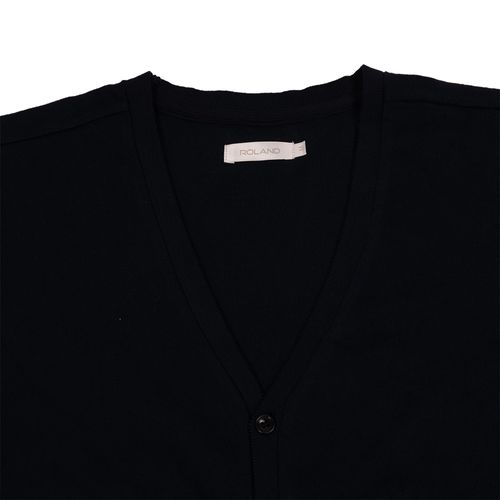 SWEATER BOTONES AZUL