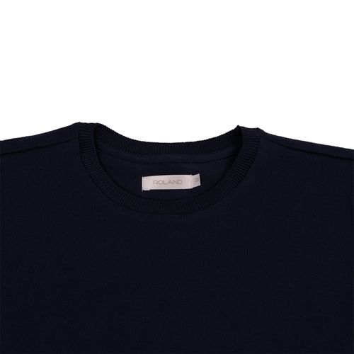 SWEATER LLANO AZUL MARINO